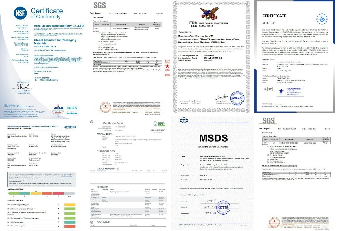bamboo knot picks Certificate bamboo knot picks Certificate