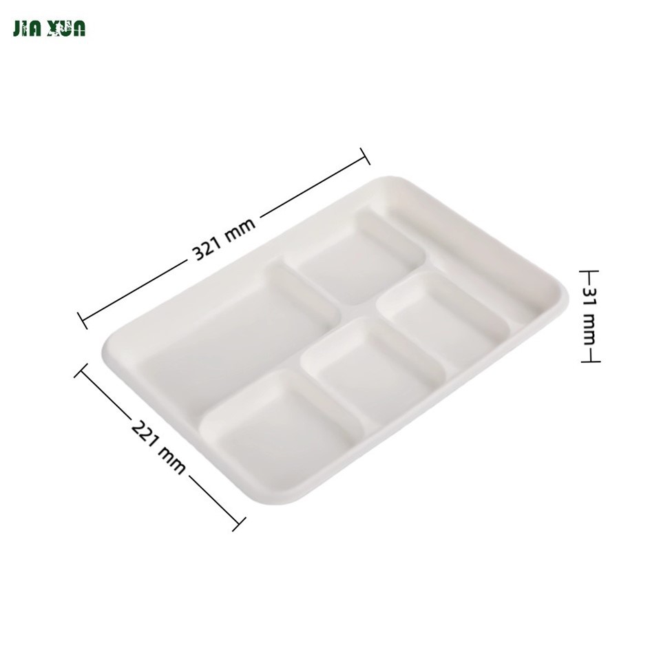 Compostable rectangular tray manufacturer China