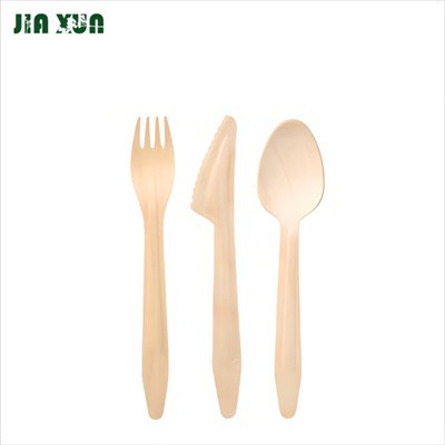 Spoon Fork Portable Wooden Travel Cutlery Set